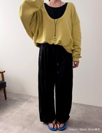 【新作5％OFF・3日間】Side-Pintuck Sweat Pants_7colors&2type