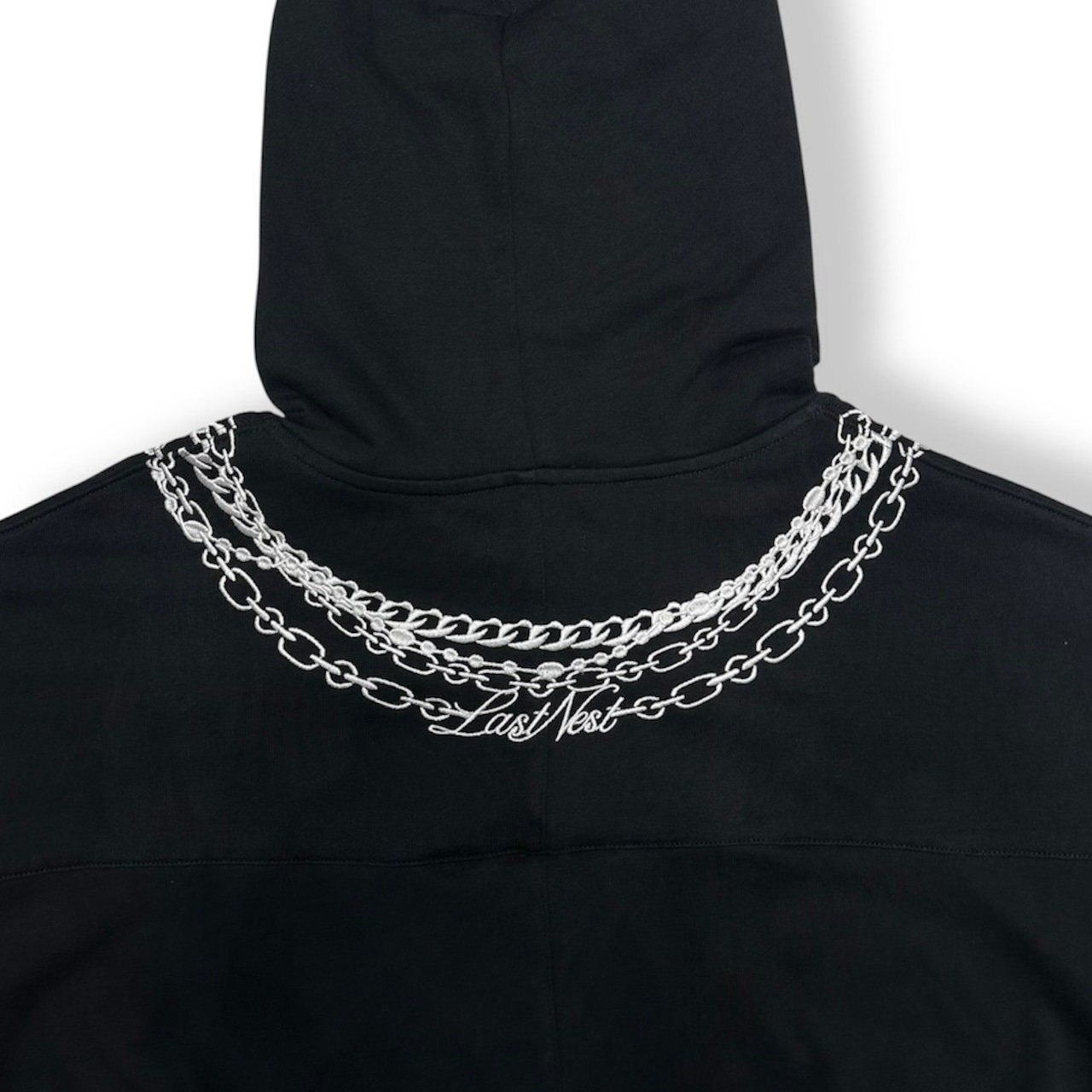 LAST NEST / necklace hoodie