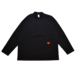 CC DELAVE MOCK NECK L/S TEE　-BLACK-