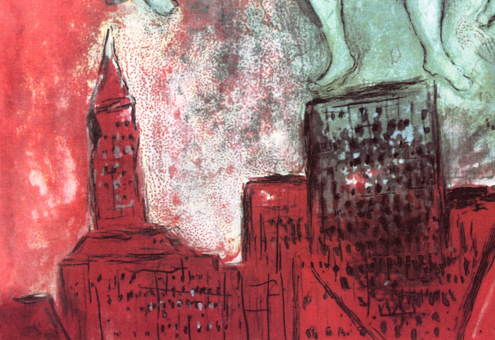 マルク・シャガール作品「カルメン」作品証明書・展示用フック・限定500部エディション付複製画リトグラ