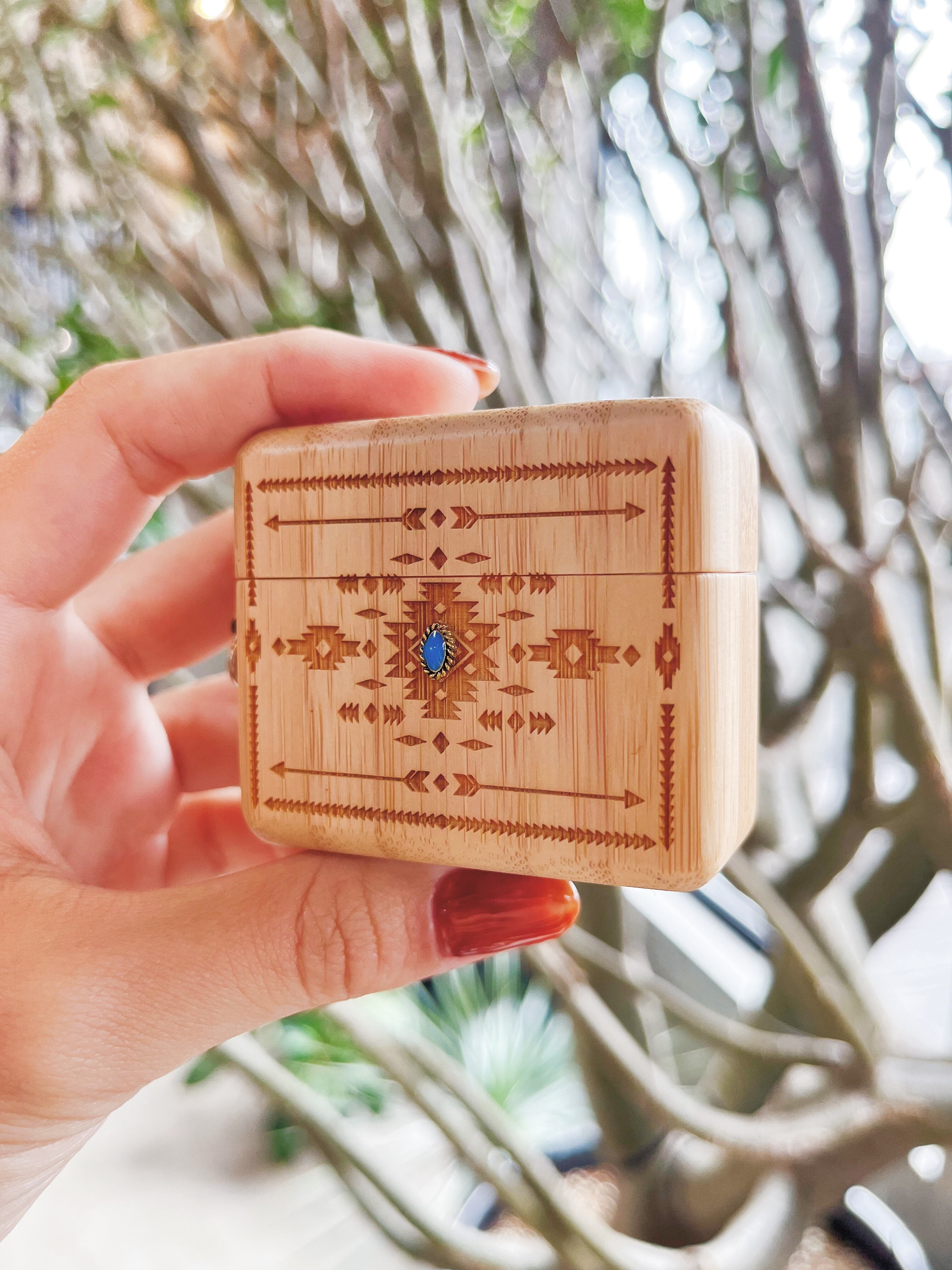 AirPods Pro,第3世代 wood case(Native square) | ALOHA GLASS