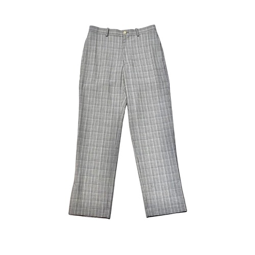 AURALEE - Wool Gabardine Check Slacks (size-3) ¥22000+tax