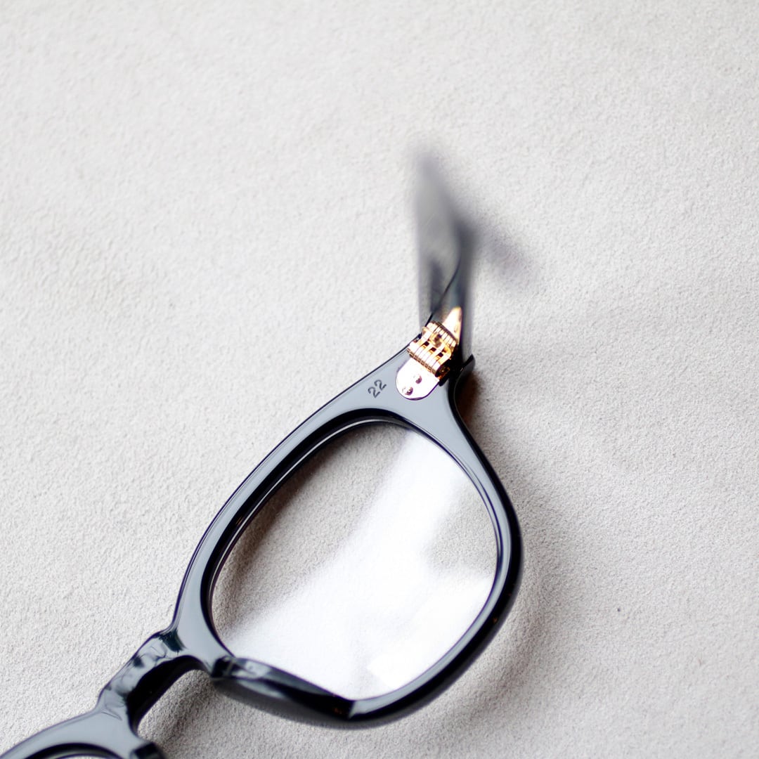 JULIUS TART OPTICAL】AR 46□22 Gold Edition - Black (MEDIUM