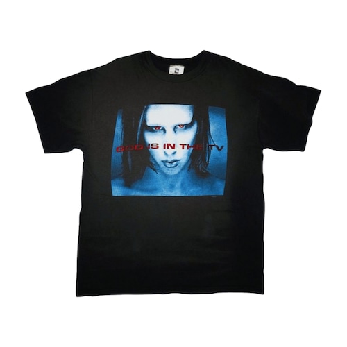 【L】マリリンマンソン 1998 God Is In The TV ヴィンテージTシャツ