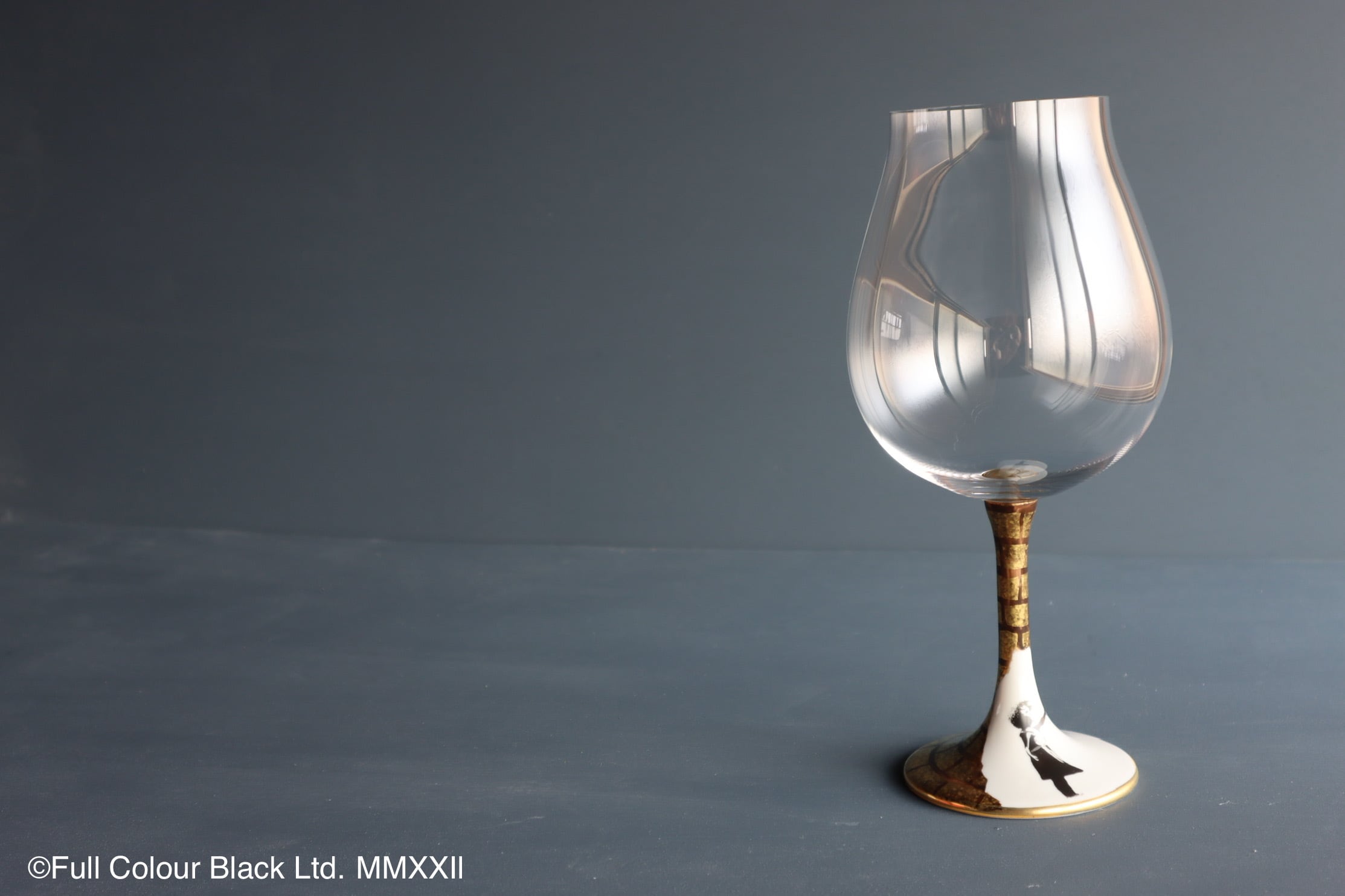 九谷焼 鏑木グラスBN 高聡文Balloon Girl金彩レンガ | 産直マルシェ