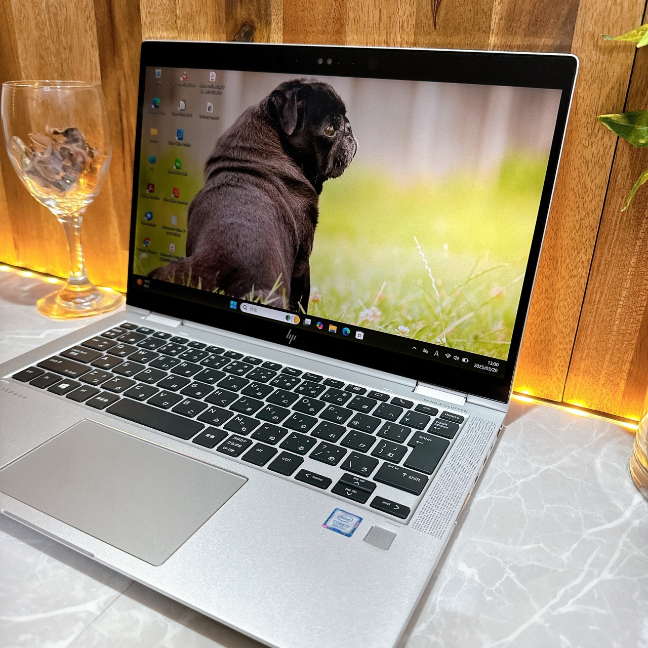 最高峰i7/HP EliteBook x360/SSD512GB/メモリ16GB/i7第8世代/タッチパネル式/ノートパソコン