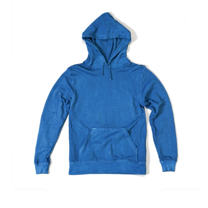 じゅうじ染め パーカー【藍】