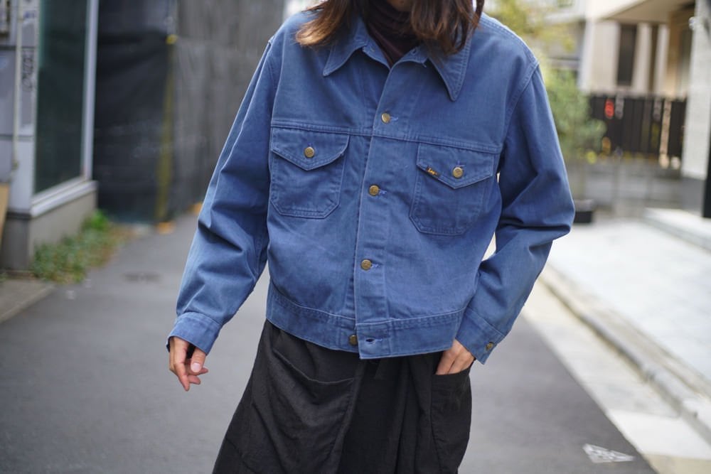 LEE - Made In USA] Vintage Moleskin Trucker Jacket [1970s