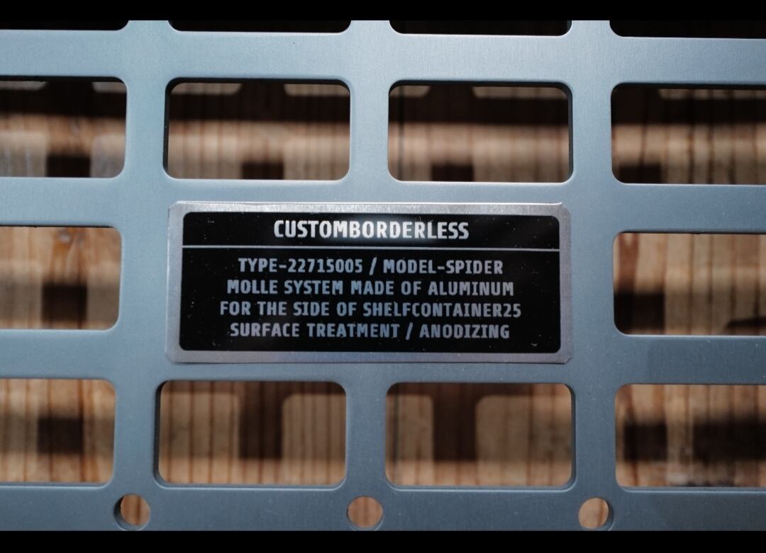 CUSTOM BORDERLESS 《SPIDER》シェルコン25用 マルチサイドフェンス 