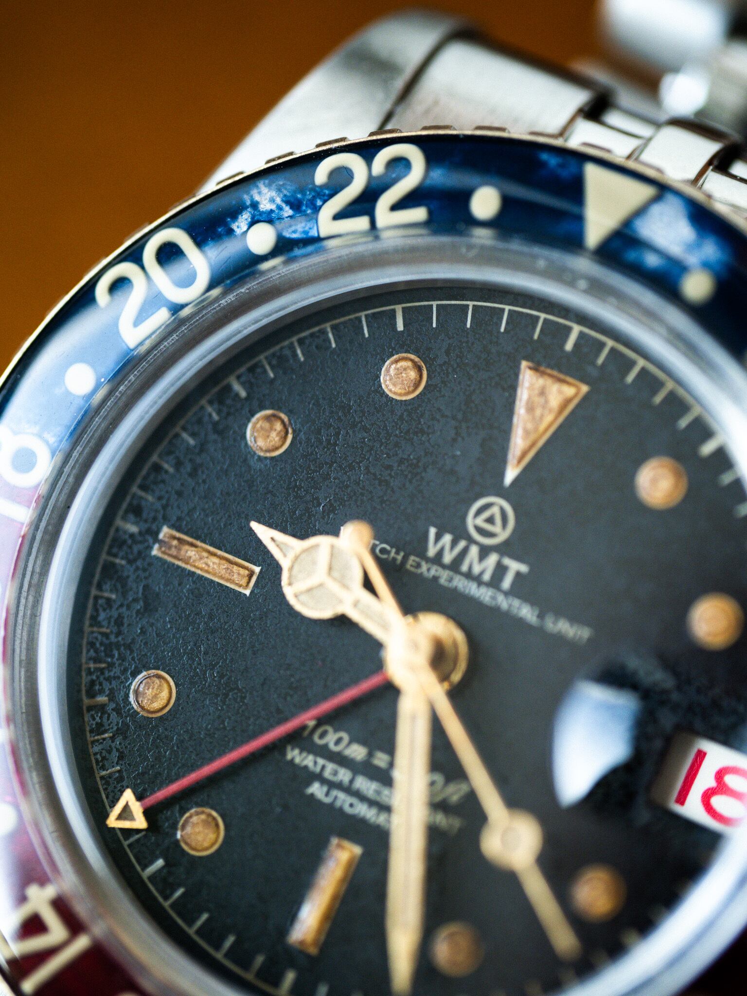 WMT WATCHES Panton MKII – Black Dial / Heavy Aged | MWM FUKUOKA  