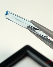 Natural Blue Topaz 2.4ct Baguette Cut Loose Gemstone 天然ブルートパーズ 2.4ct バゲットカット ルース【LE-0074】