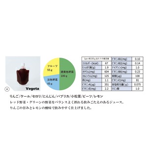 Cold pressed Juice Vegeta Set コールドプレスジュース ベジータセット