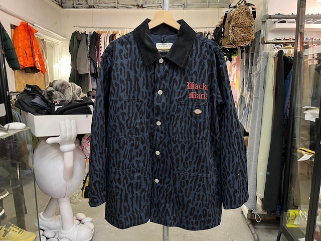 WACKO MARIA × DICKIES LEOPARD COVERALL NAVY MEDIUM 73933