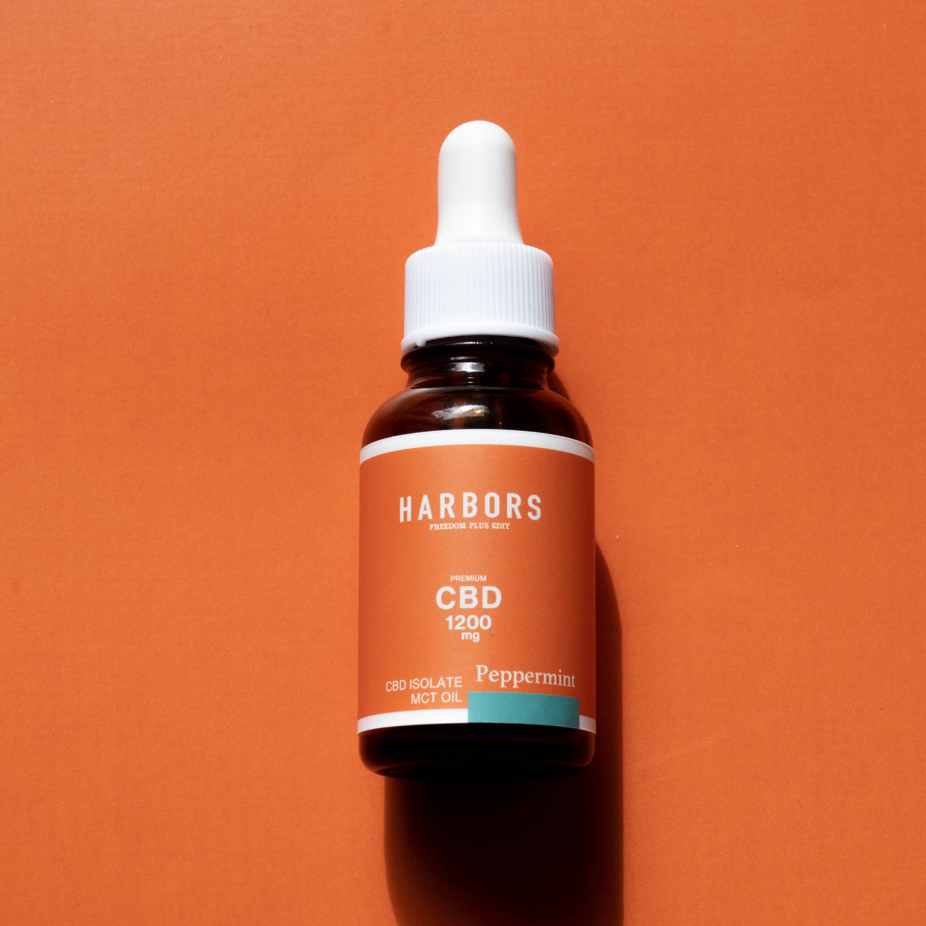 ISOLATE CBD OIL 1200mg Peppermint | HARBORS CBD