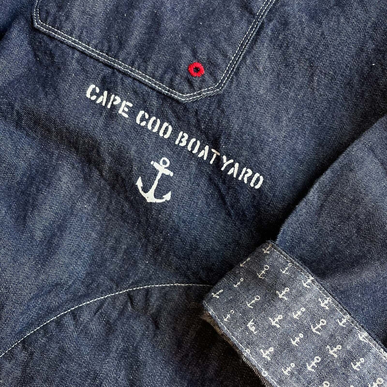 フードデッキシャツ HAYATE CCBY DUTY WEAR /デニムシャツ 61S70