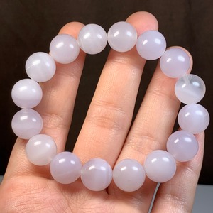 A50.ミルキーパープルフローライト・ブレスレット