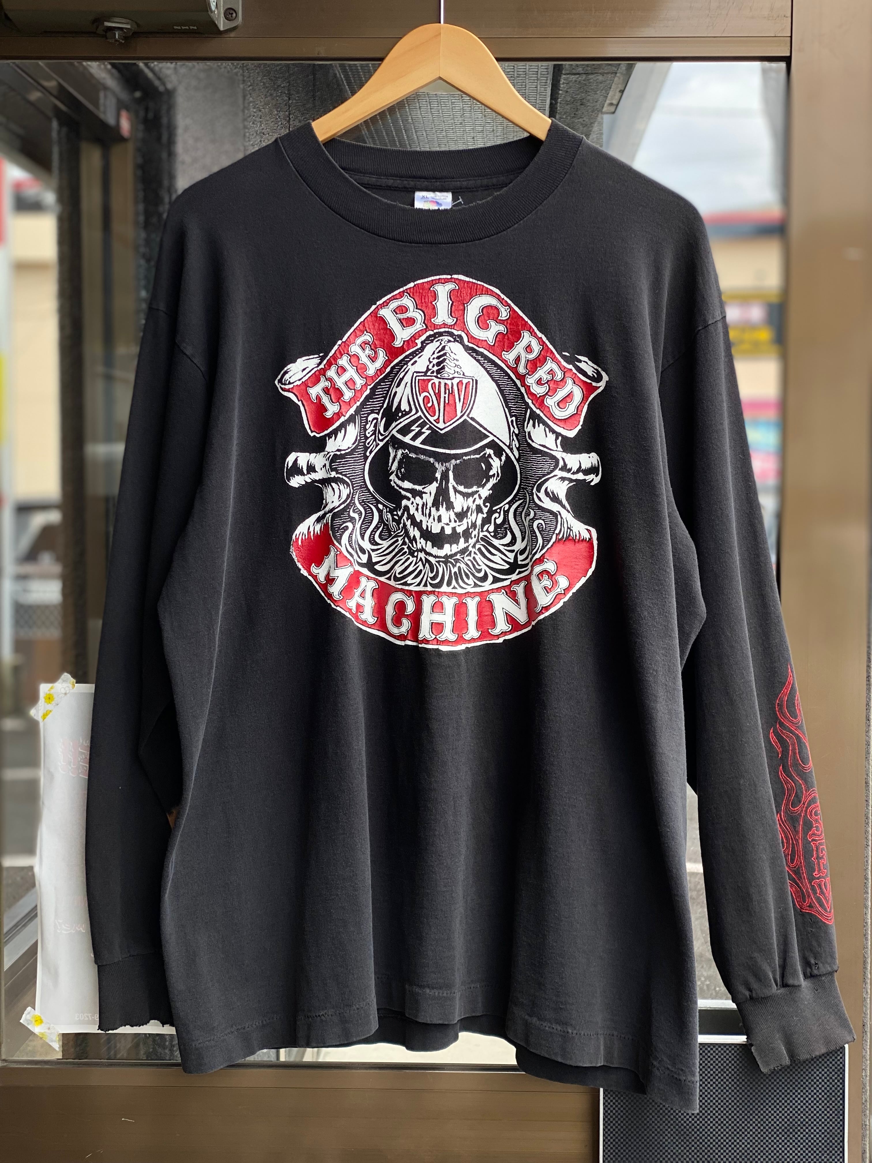 90s ヘルズエンジェルス 長袖Tシャツ USA製 L XL】【90年代】USA製 NO FEAR