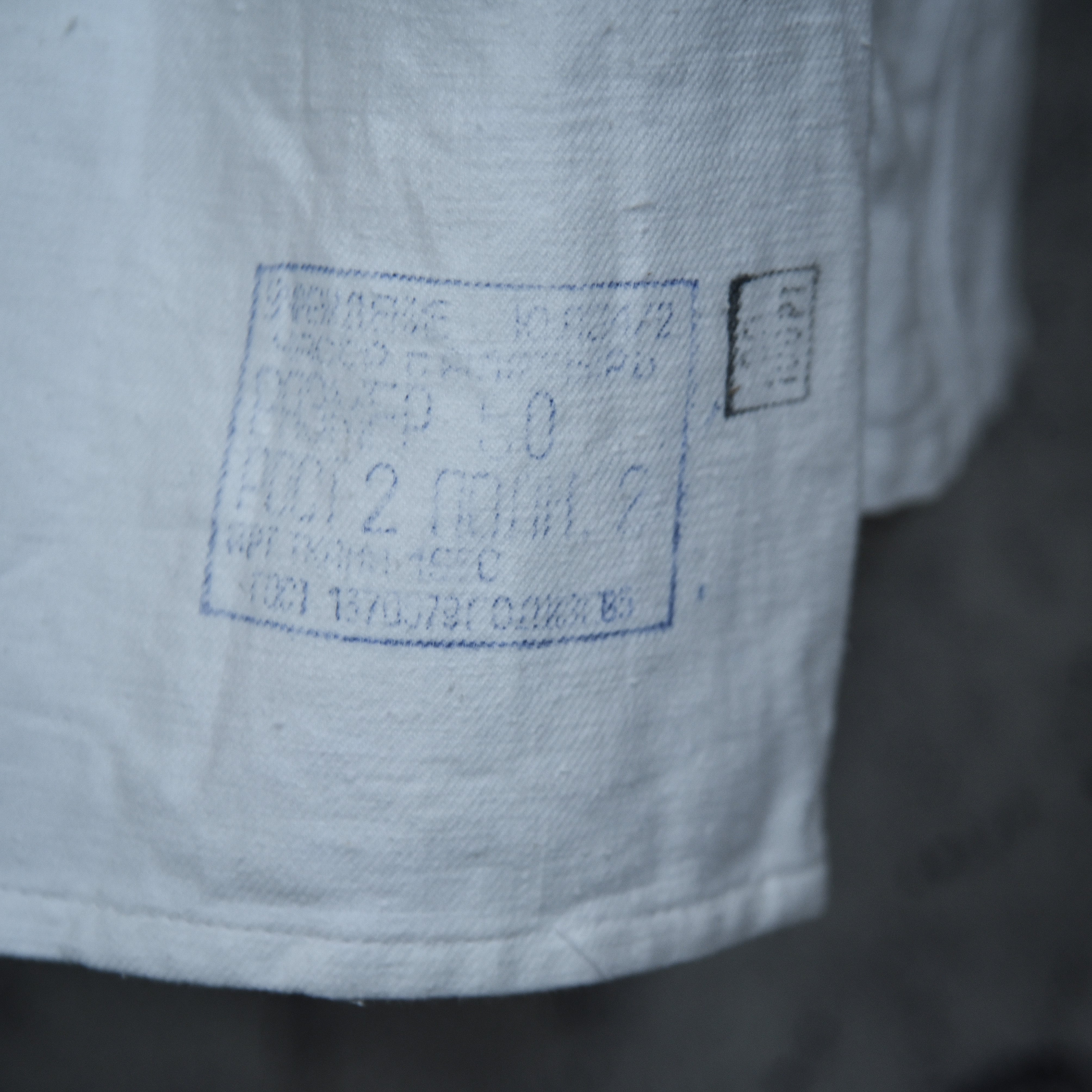 【DEAD STOCK】Russian Military Sleeping Shirts Henryneck 