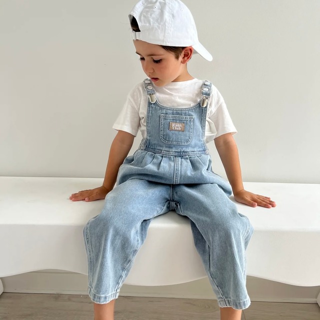【TWIN COLLECTIVE】Bowie Bubble Overall - Fame Blue