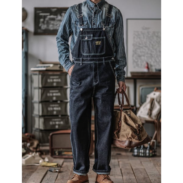 Wide silhouette overall P1030