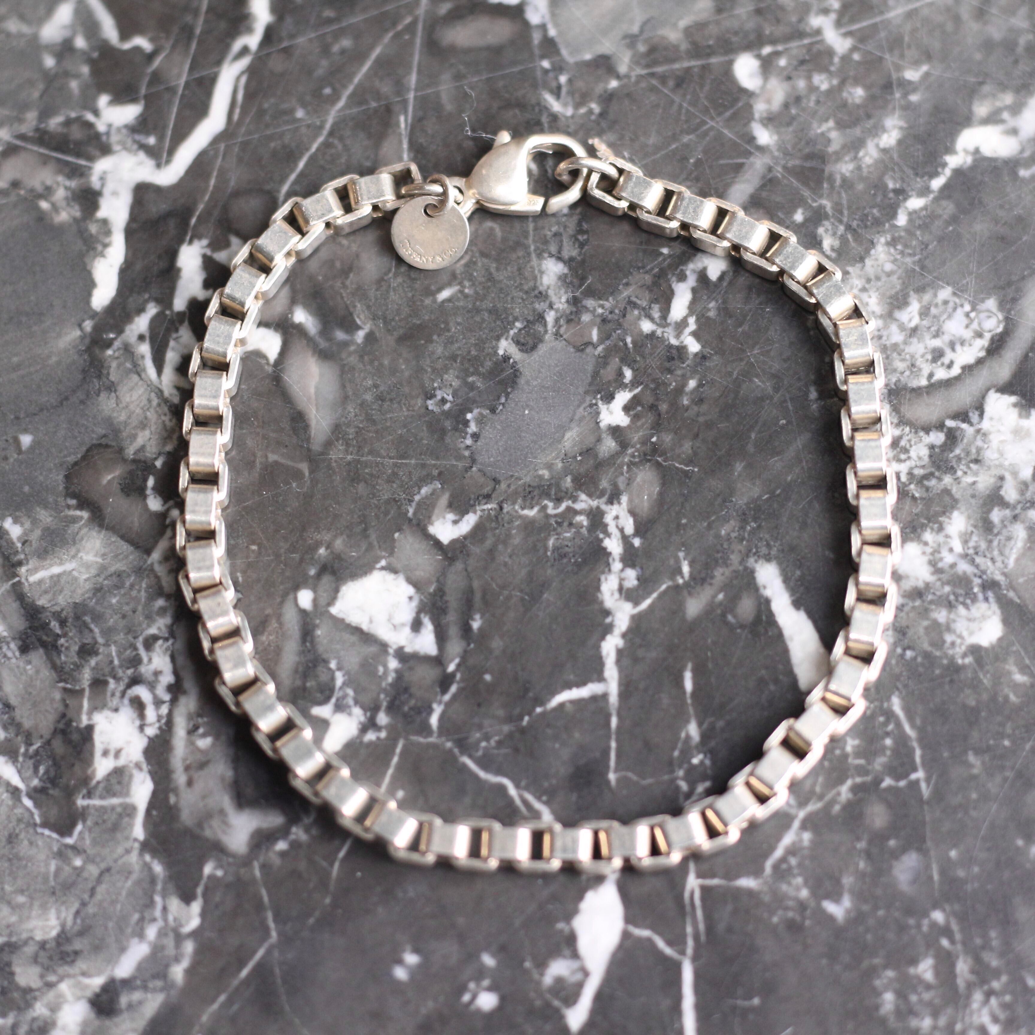 TIFFANY&Co VENETIAN LINK SILVER CHAIN BRACELET/ティファニー