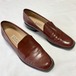 Brown Vintage Healed Loafers (24.5cm)