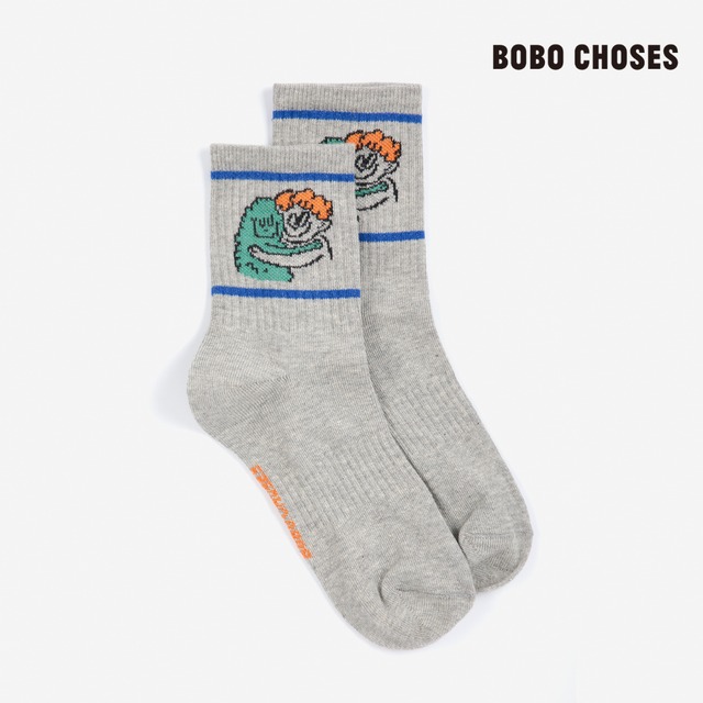 BOBO CHOSES / Hug Hairy Monster short socks