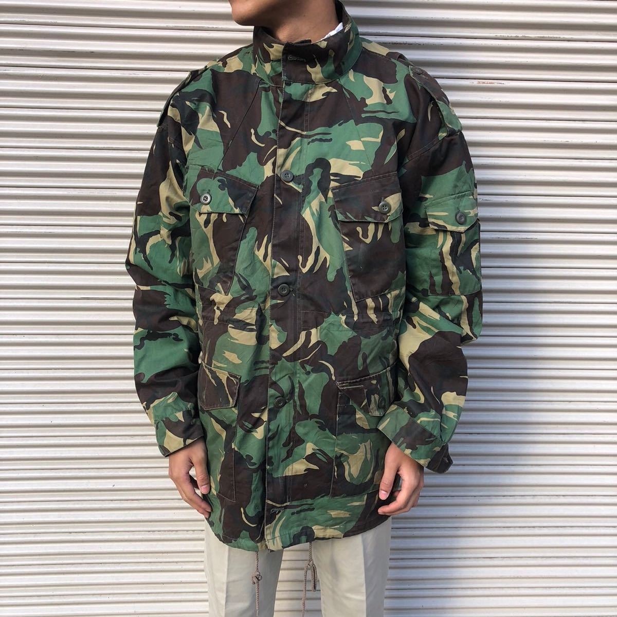 希少 90s British Army 英国 イギリス軍 実物 DPMカモ 迷彩 フィールド 