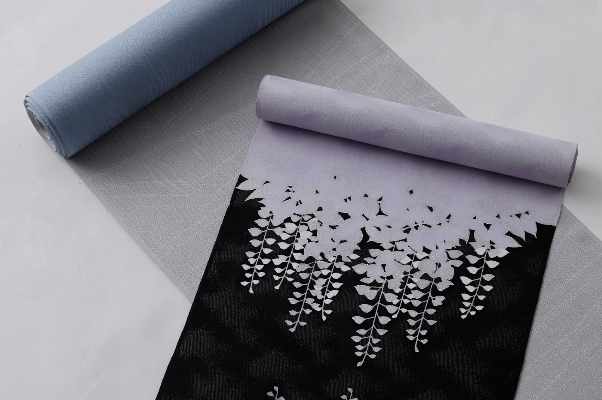 江戸小紋 青海波に斜縞 | 雨庵