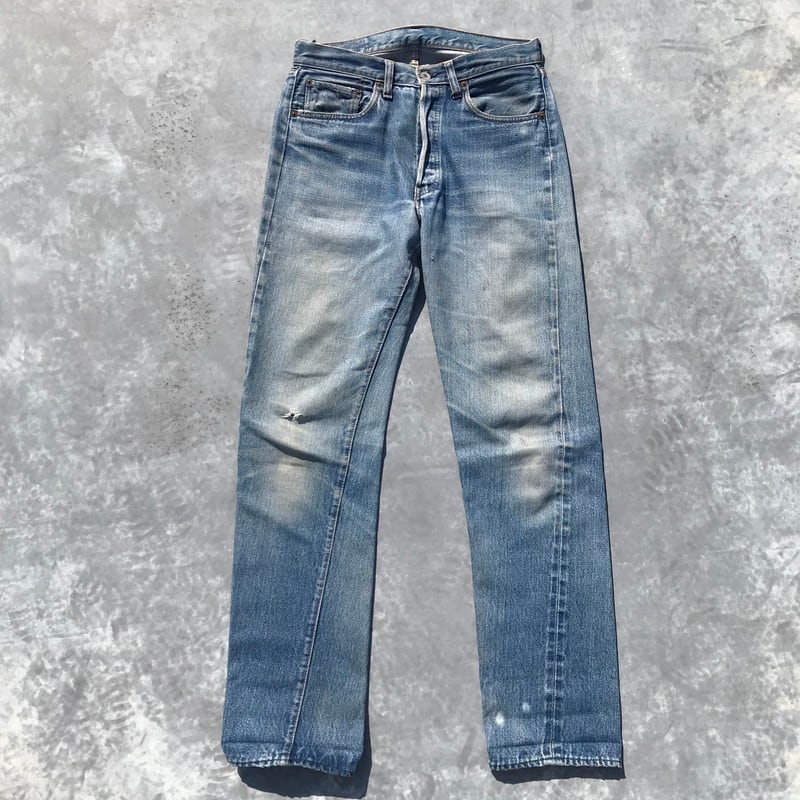 70's Levi's リーバイス 501 66前期 スモールe 刻印6 バックポケットシングル フェード W31 希少 ヴィンテージ | agito  vintage powered by BASE