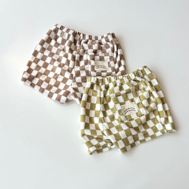 【再入荷! 即納】valubebe rego check pants #15811