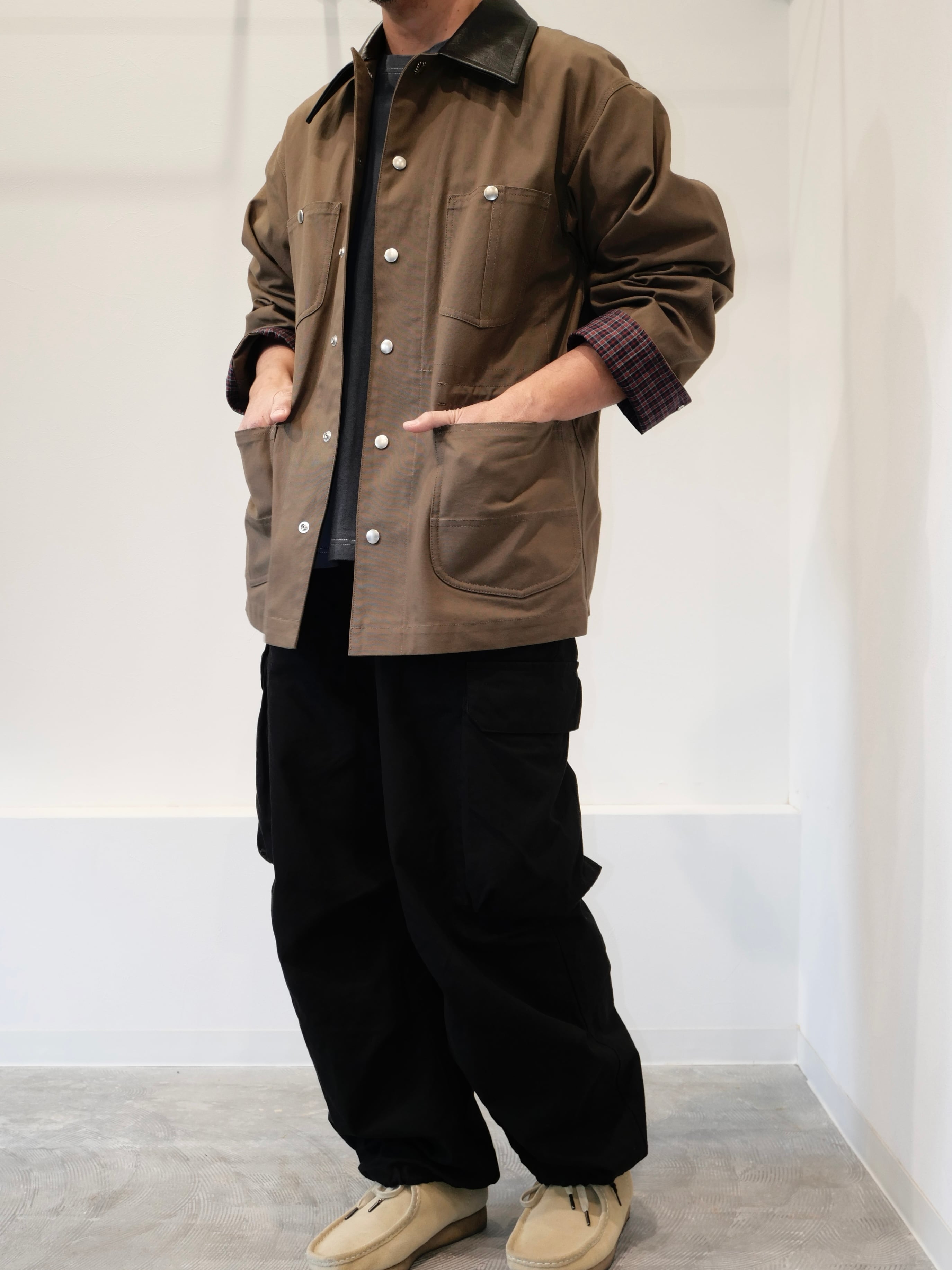 TOGA VIRILIS CANVAS JACKET | CONSTRUCT1