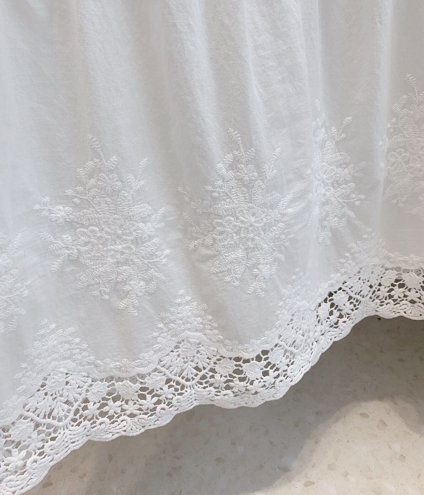 コットン刺繍キャミワンピース 3col 10-A045 | Raglana