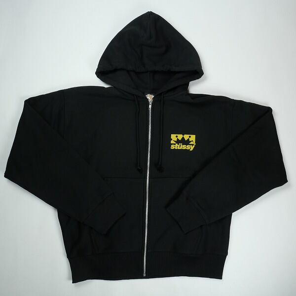 Size【S】 STUSSY ステューシー 26SS BOX CROWN ZIP HOODIE BLACK
