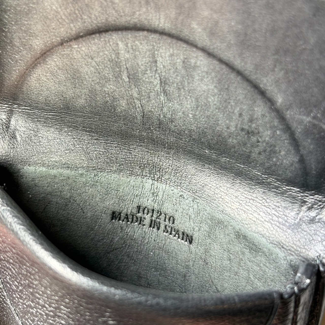 vintage LOEWE leather coin purse