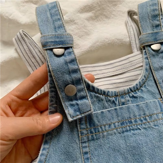 【予約品】デニムオーバーサロペット