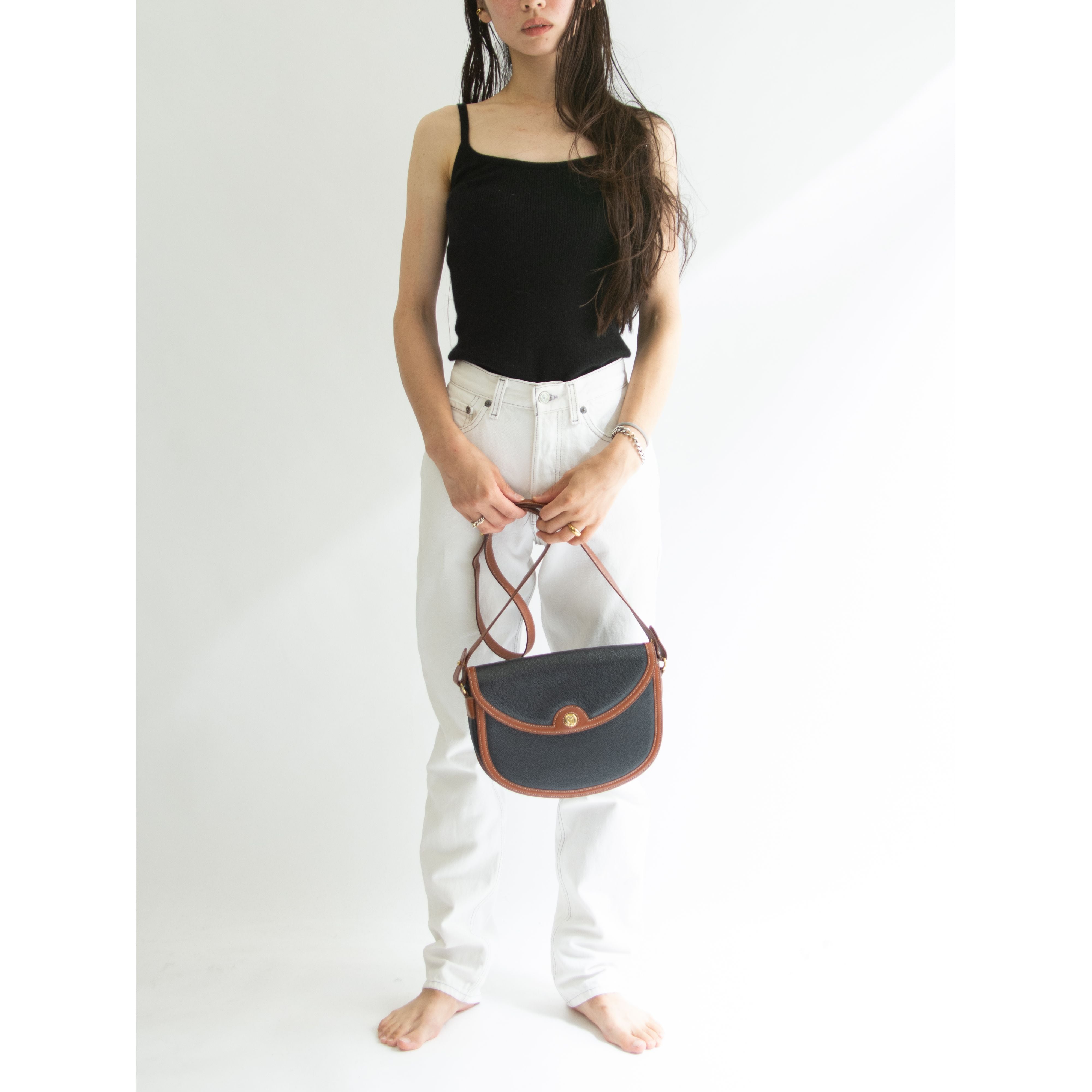 mila schon】Made in Italy PVC Leather Crossbody Bag（ミラショーン ...