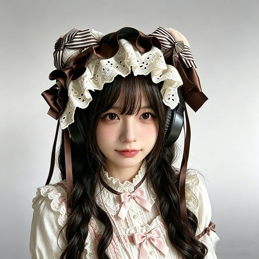 ロリータデビュー応援：初回限定ヘアアクセ」 初心者向け5タイプヘッド