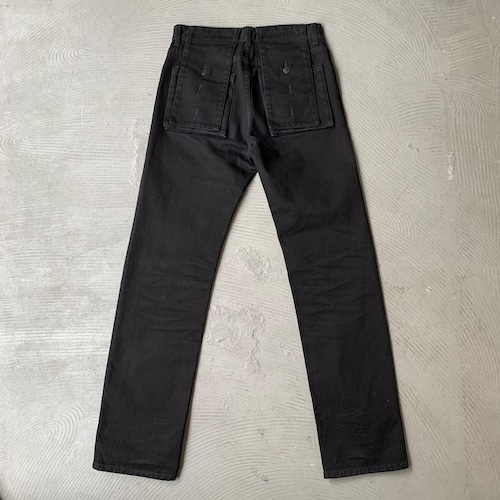 HELMUT LANG / Inside out black pants