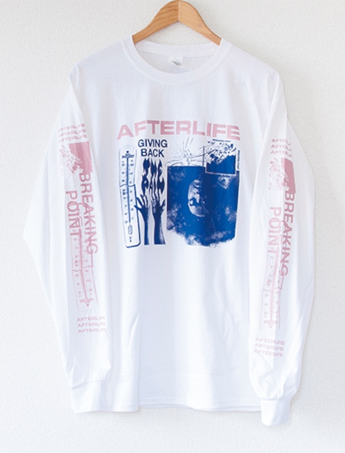 【AFTERLIFE】Giving Back The Pain Long Sleeve (White)