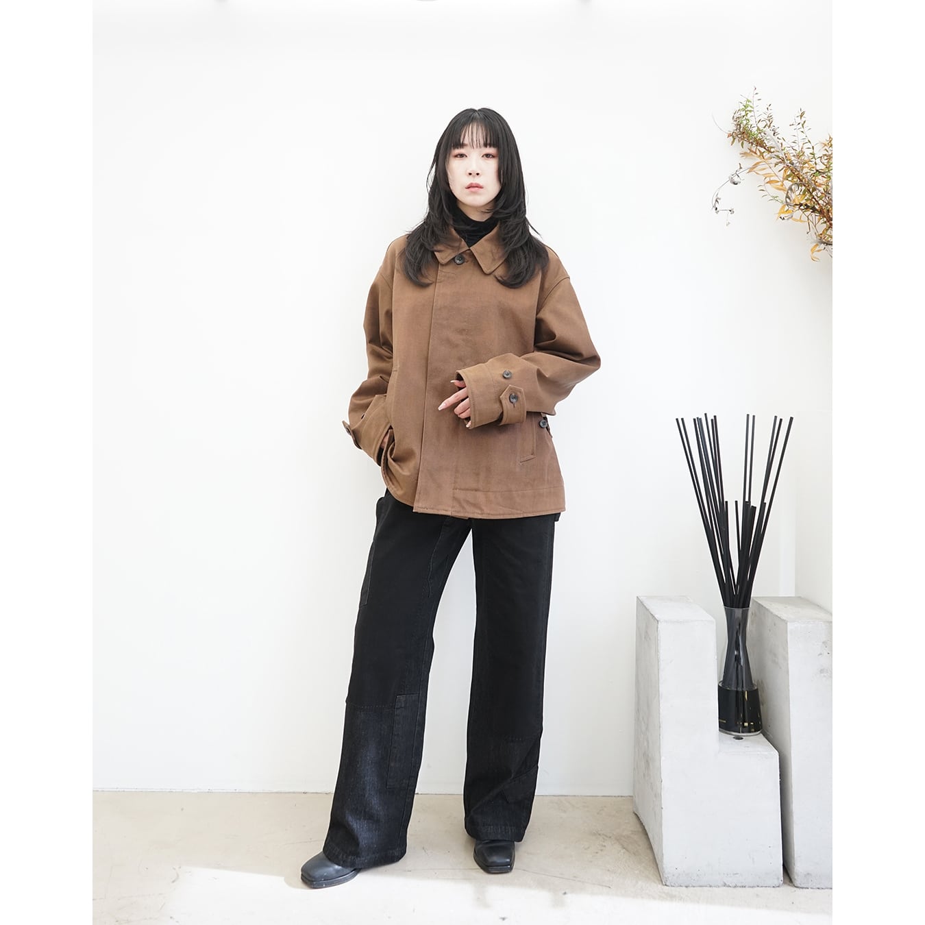 Nomàt] (ノマット) N-J-03 Hand Painted Military Jacket | Clique