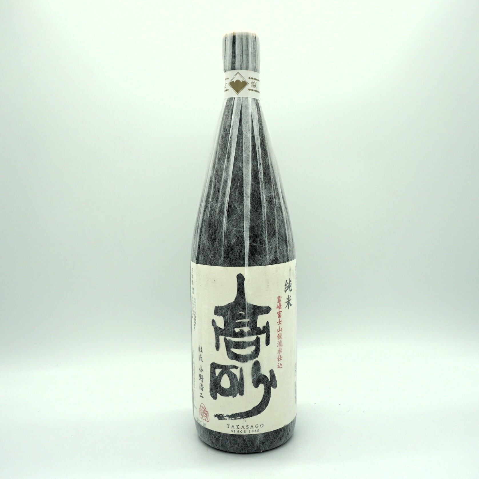 高砂 純米 1800mL 富士高砂酒造 | 伊豆河屋 伊豆川酒店
