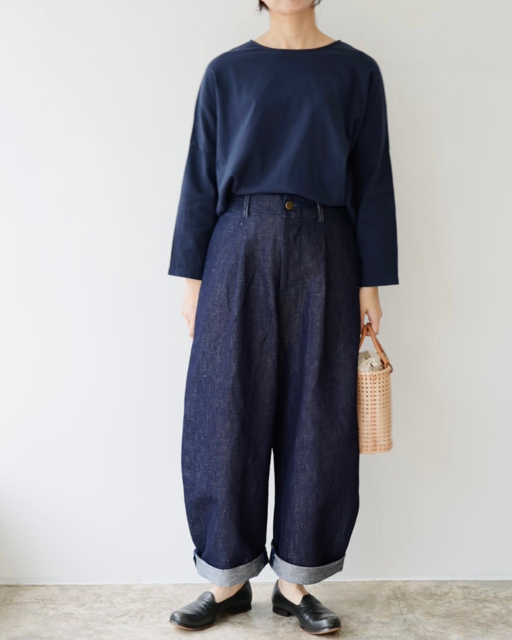 TENNE HANDCRAFTED MODERN ビッグポケットキュロット | Vie
