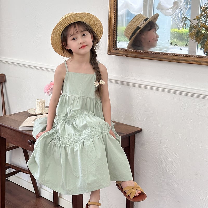 キャンディ柄ノースリーブワンピース 120 予約」90-160cm 夏スタイル ノースリーブワンピース 女の子