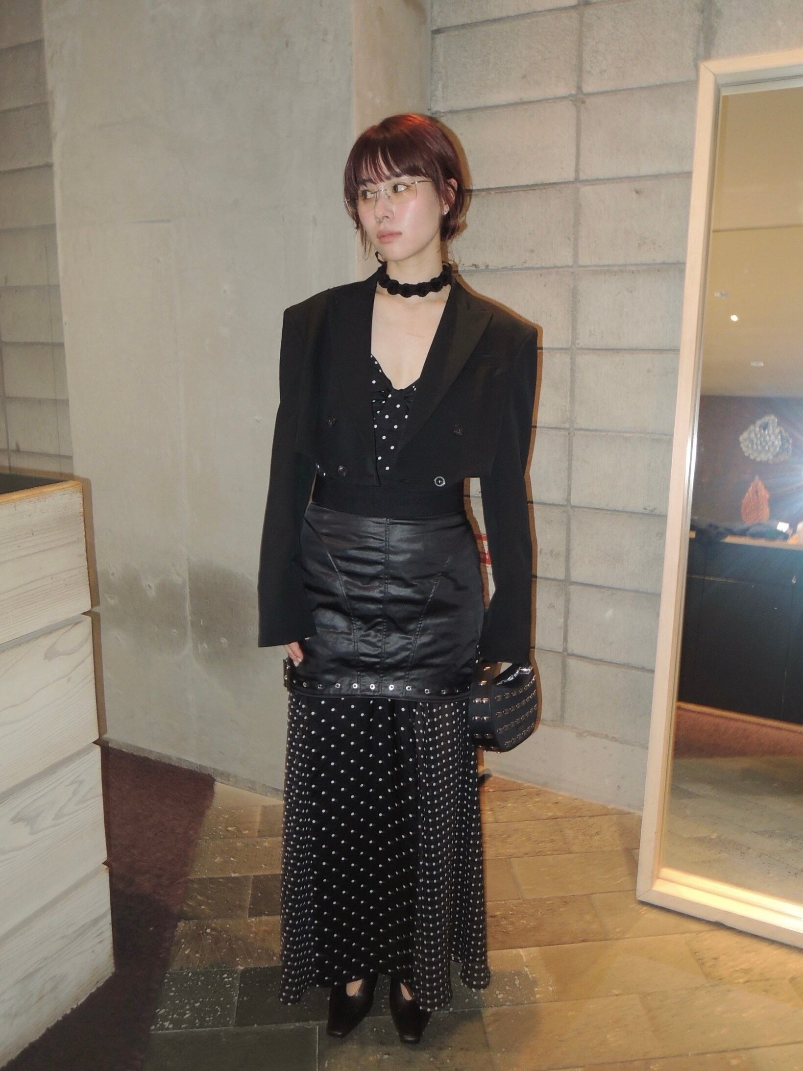 25SS】FETICO フェティコ / SHEER COMBINED SLIP DRESS 25SS】FETICO フェティコ / SHEER COMBINED SLIP DRESS