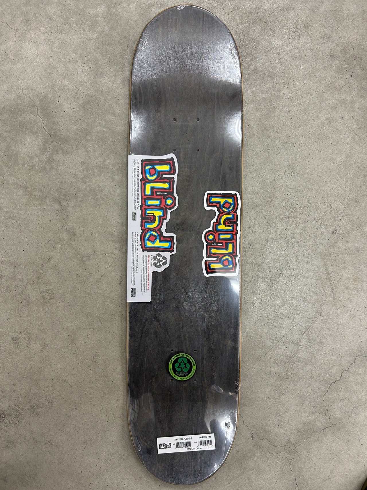 BLIND OG Ripped Purple 8.0インチ | dreadia