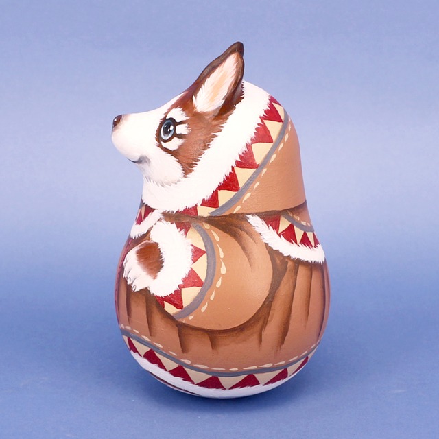 スベトラーナ・ニコライバ作　ベル　犬