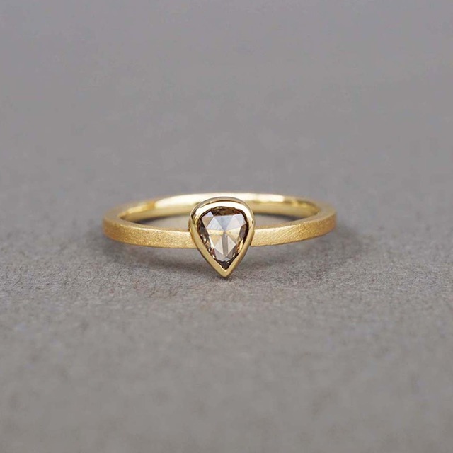 Gravity / Rose Cut Diamond Ring（R115-BR）