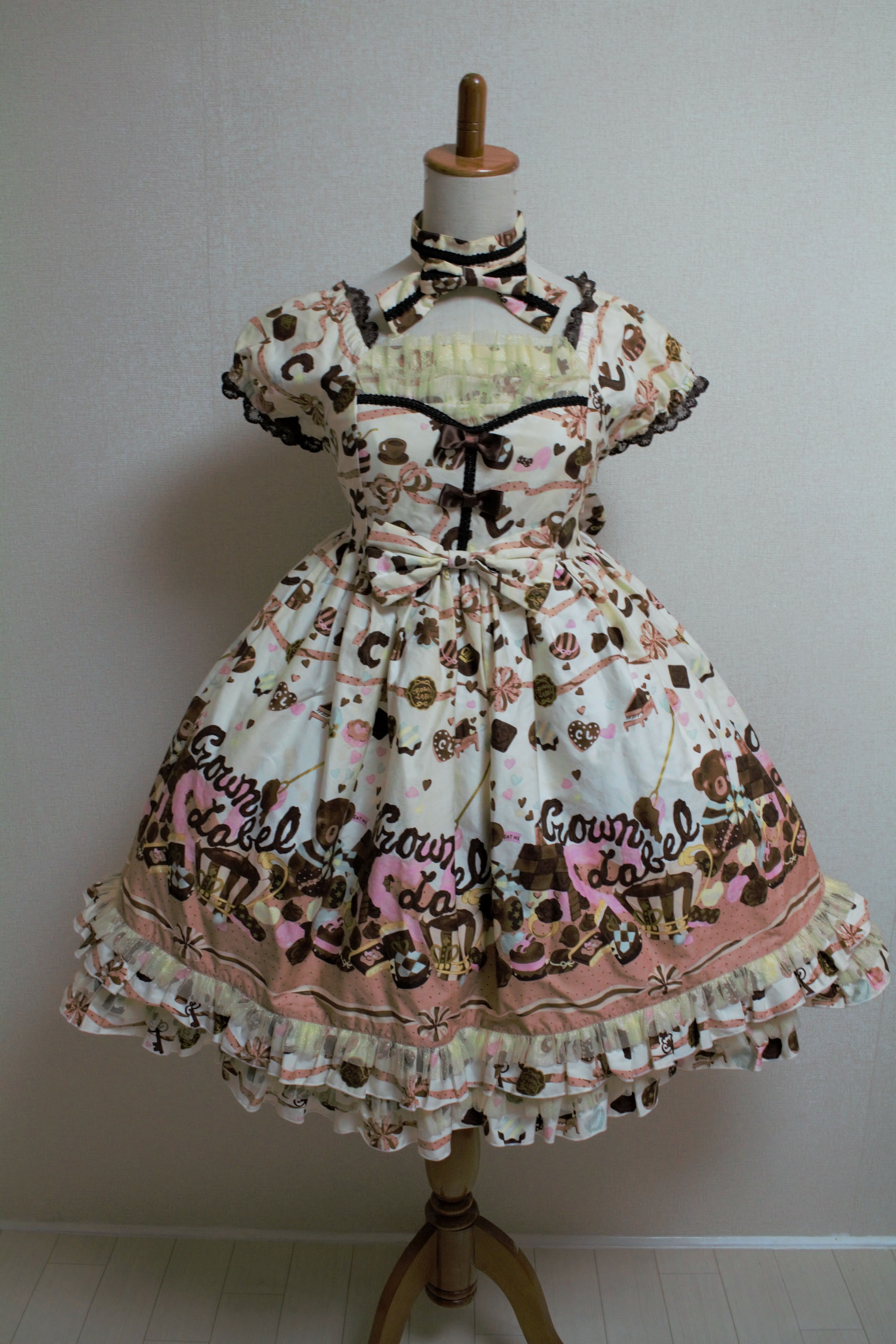 metamorphose クラウンショコラワンピース チョーカーセット