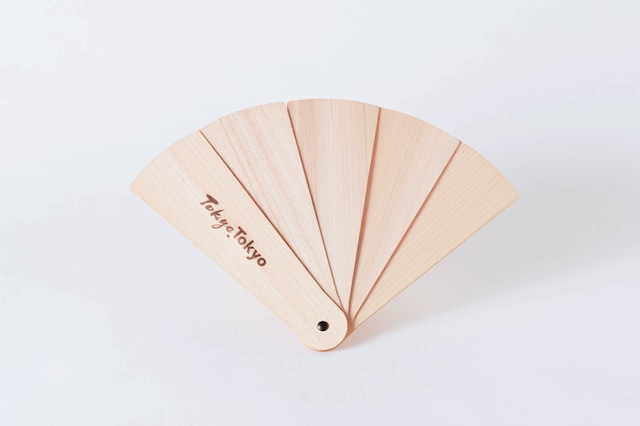 ヒノキの扇子 / Japanese Folding Fan